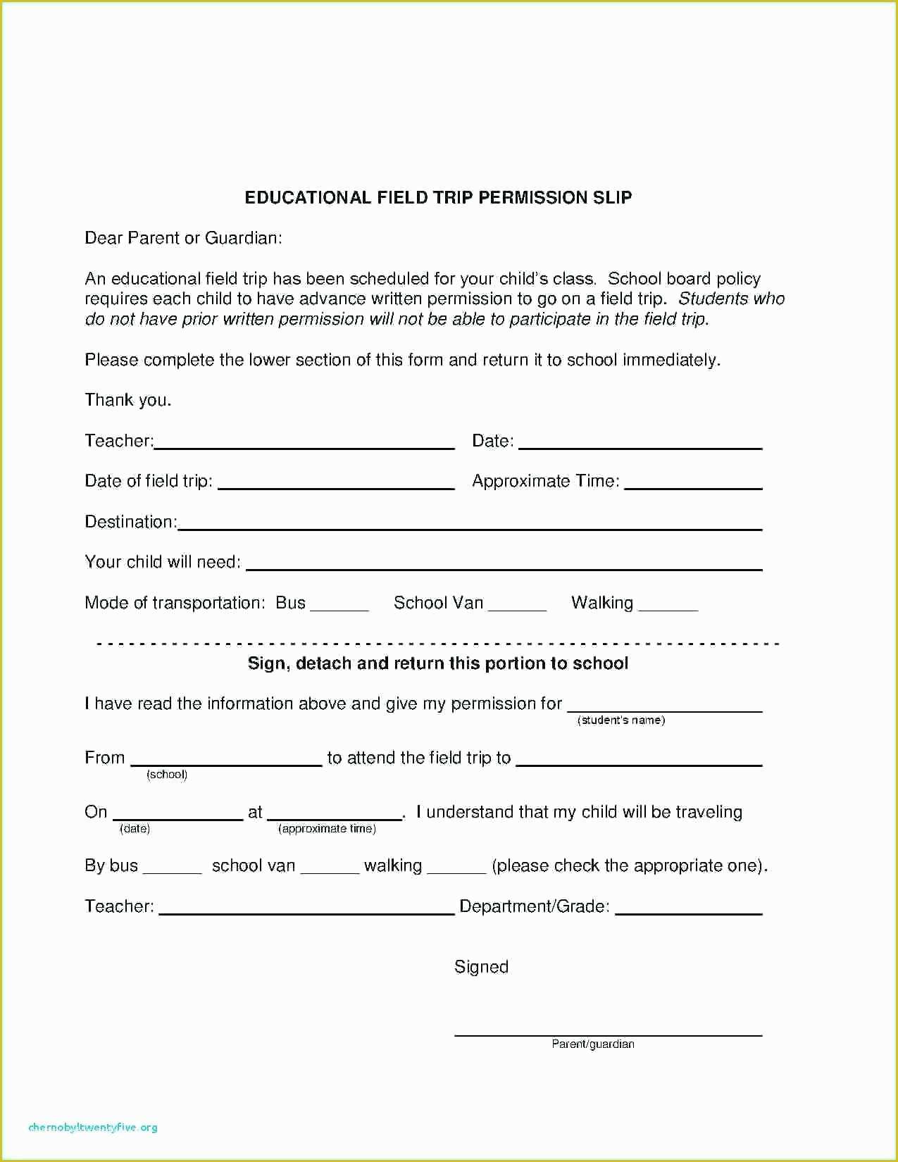 Free Child Travel Consent form Template Of Permission for Child to Travel Free Child Travel Consent