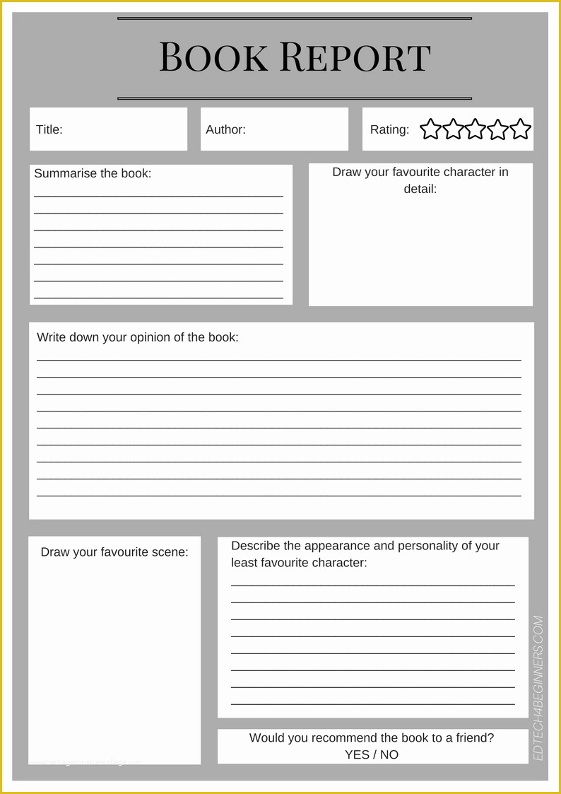 Free Children&amp;#039;s Book Template Of A Range Of Free Downloadable Writing Templates – Edtech