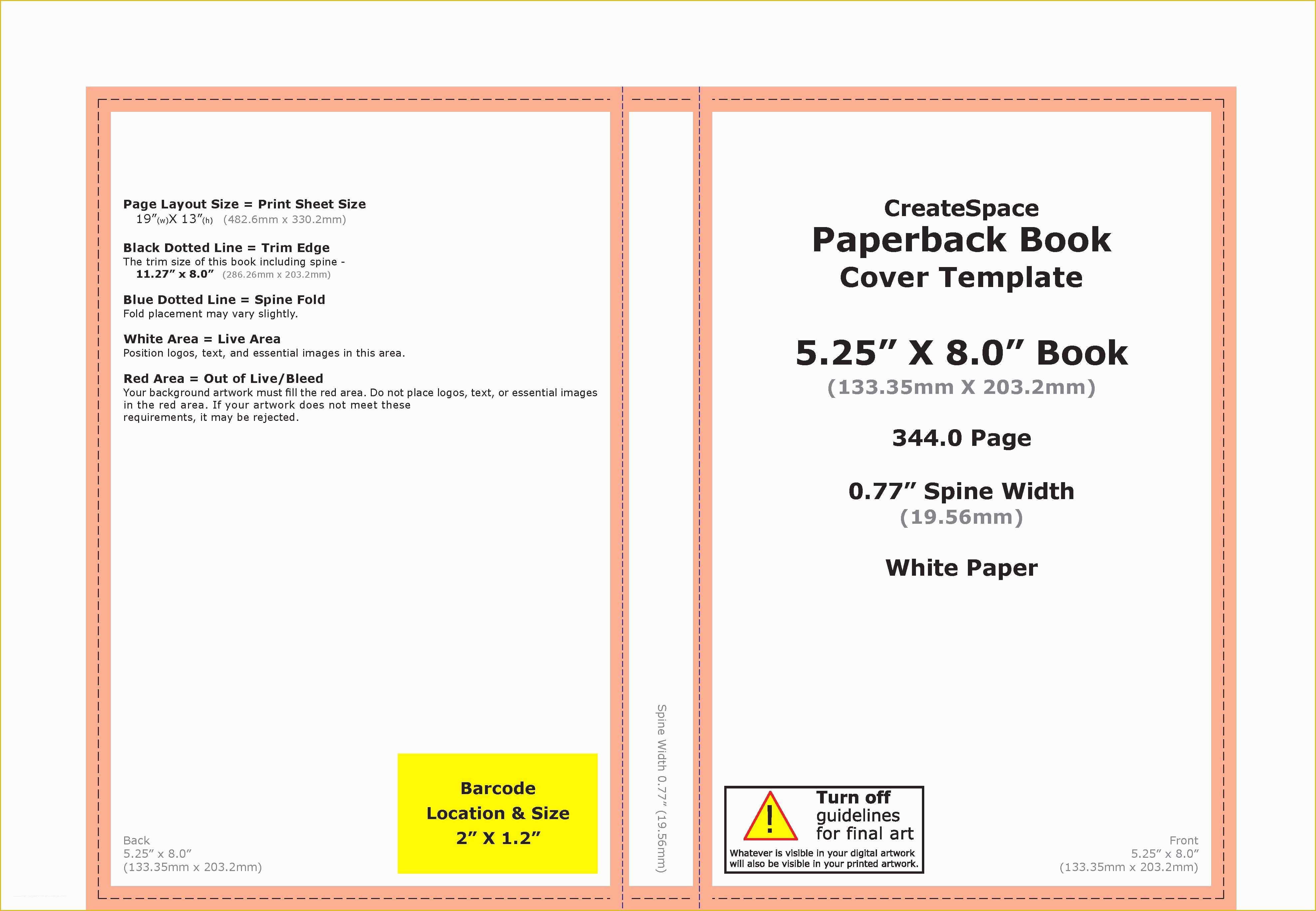 Free Children's Book Template Of A4 Book Cover Template Templates Data