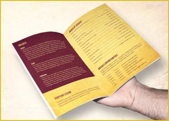 Free Children's Church Bulletin Templates Of 9 Church Bulletin Templates Download Documents In Psd Pdf