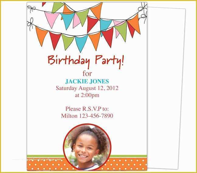 Free Childrens Party Invites Templates Of 23 Best Images About Kids Birthday Party Invitation