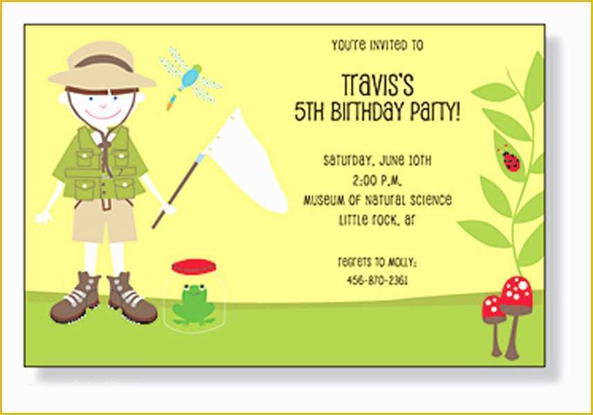 Free Childrens Party Invites Templates Of Birthday Invitation Templates Children S Birthday Party