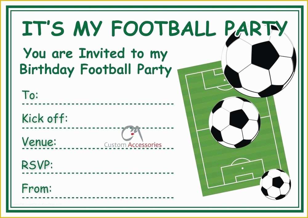 football-party-invitations