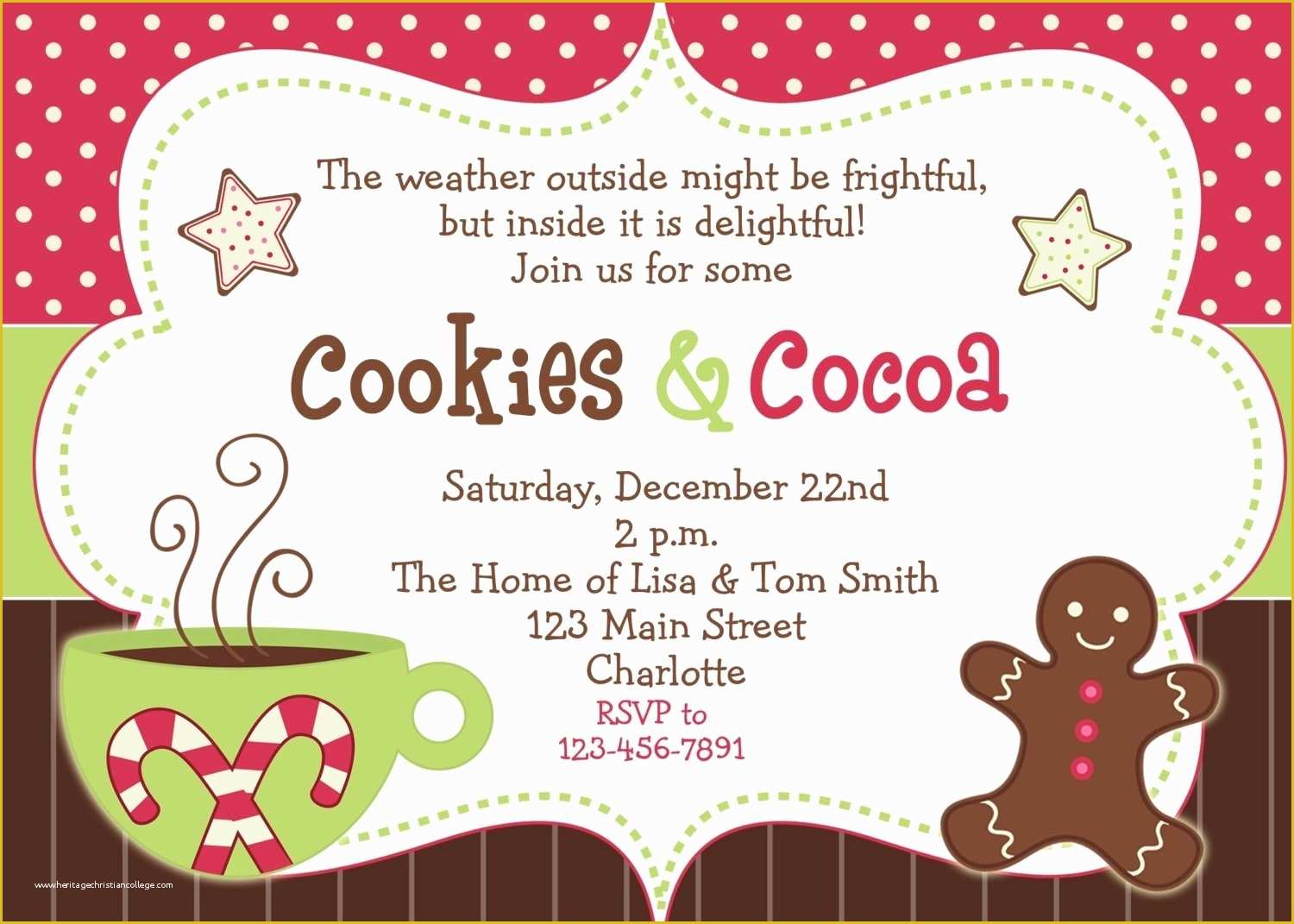 Free Childrens Party Invites Templates Of Kids Christmas Party Invitation Template