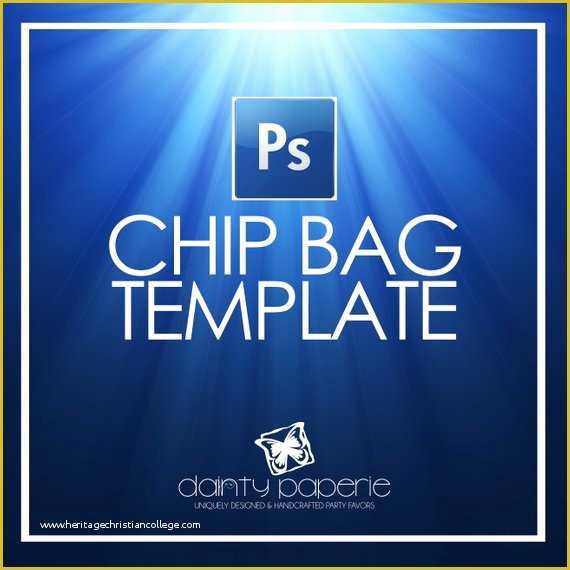 Free Chip Bag Template Of Diy Chip Bag Template Adobe Shop Cc File Psd File
