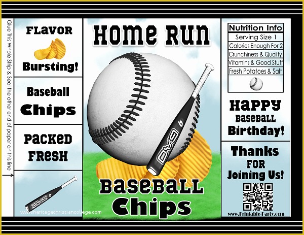 Free Chip Bag Template Of Printable Chip Bags Diy Potato Chip Bags