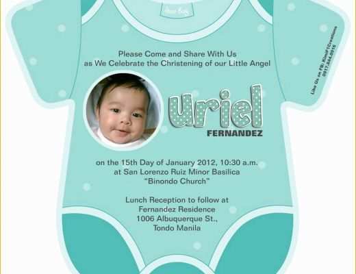 Free Christening Invitation Template for Baby Boy Of Baptism Invitations Baptism Invitation Template