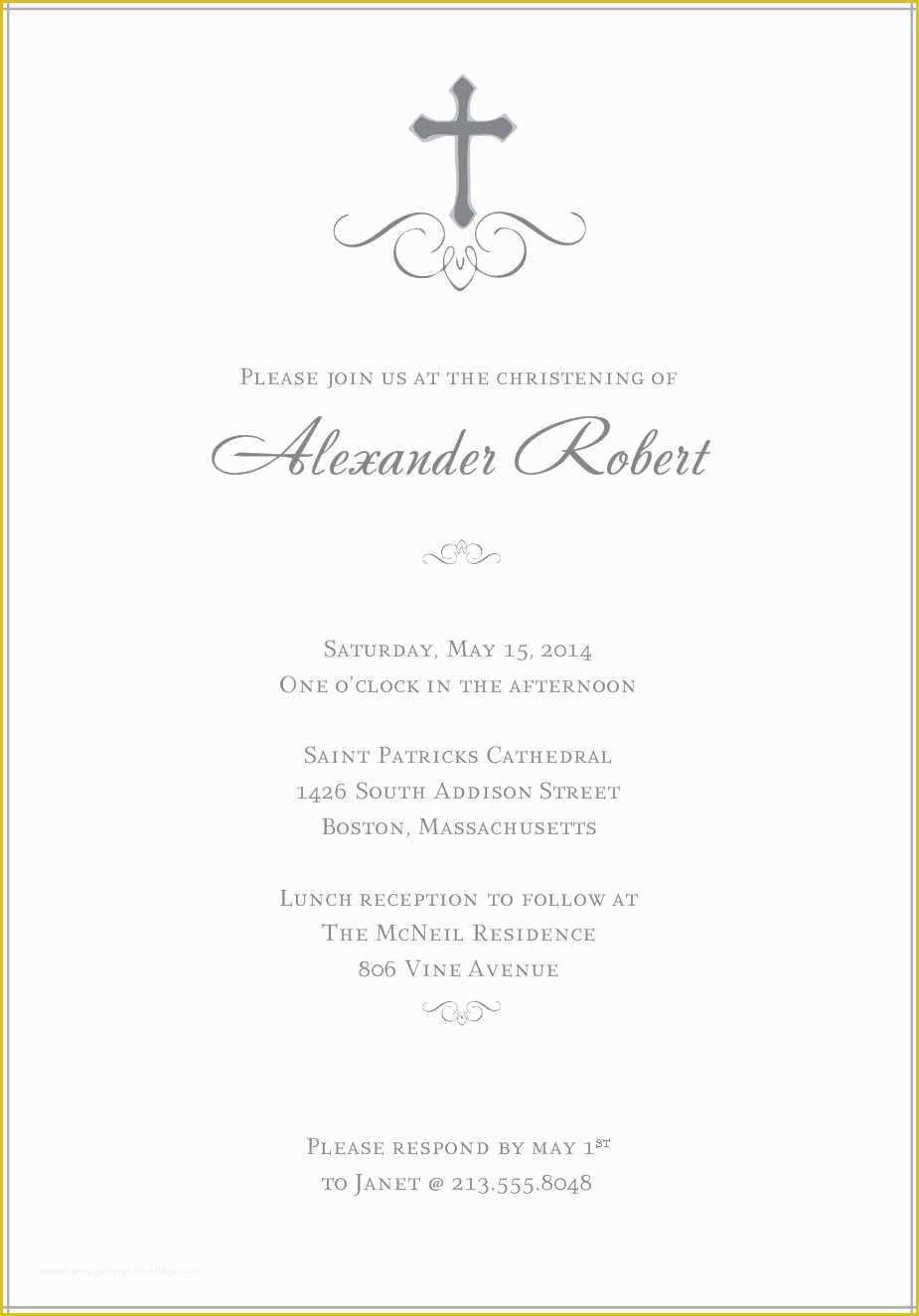 Free Christening Invitation Template for Baby Boy Of Baptism Invitations Templates Free Download