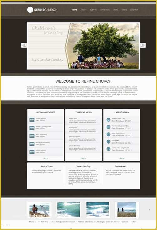 Free Christian Website Templates Of 10 Beautiful Church Website Templates for Religious Websites