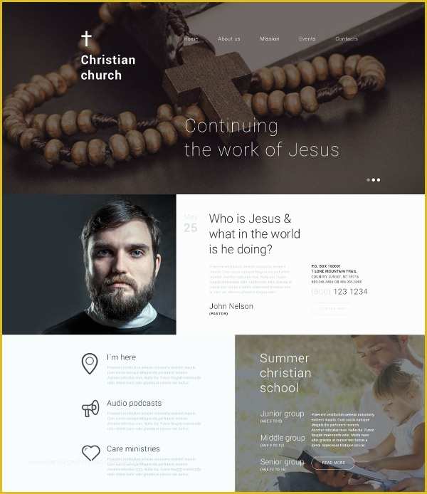 Free Christian Website Templates Of 19 Church Website themes & Templates