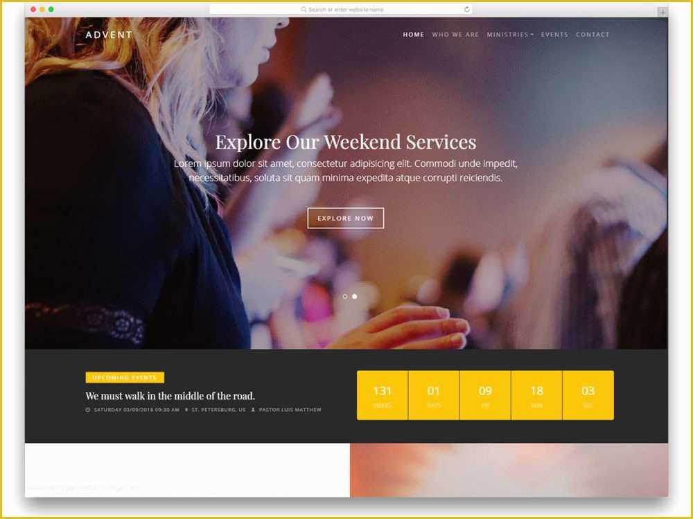 Free Christian Website Templates Of 20 Best Free Church Website Templates to Preach Gospel