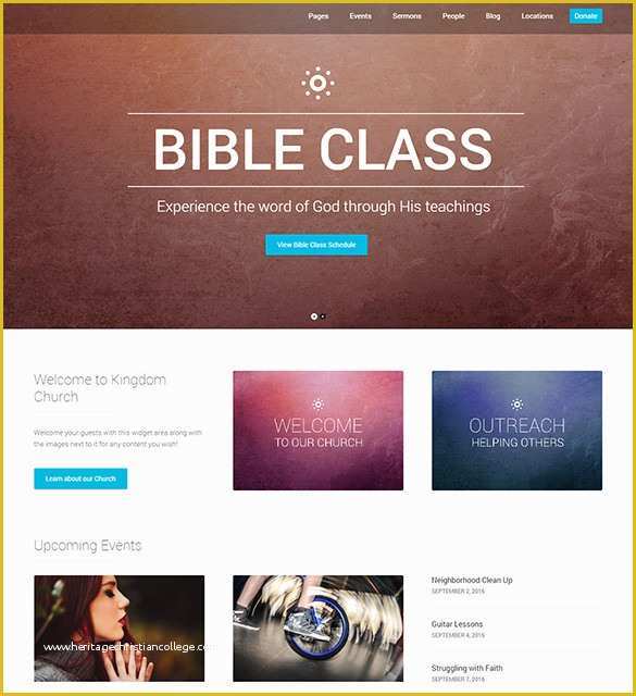 Free Christian Website Templates Of 21 Church HTML5 themes &amp; Templates