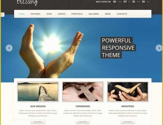 Free Christian Website Templates Of 26 Best HTML5 Church and Charity Website Templates