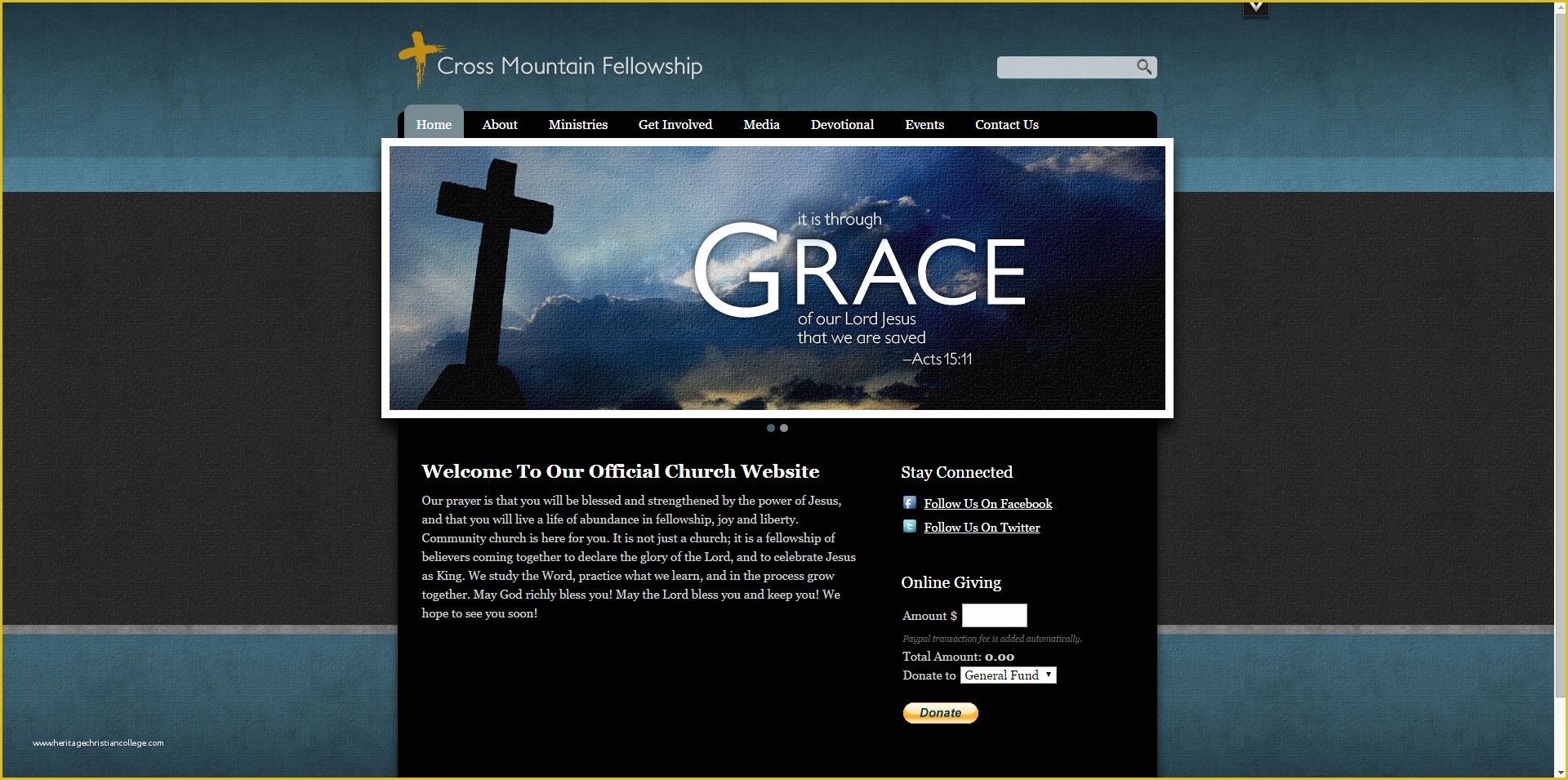 Free Christian Website Templates Of 30 Best Church Website Templates for Ministry and Outreach