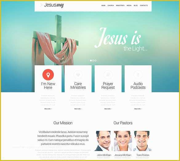 Free Christian Website Templates Of 31 Church Website themes & Templates
