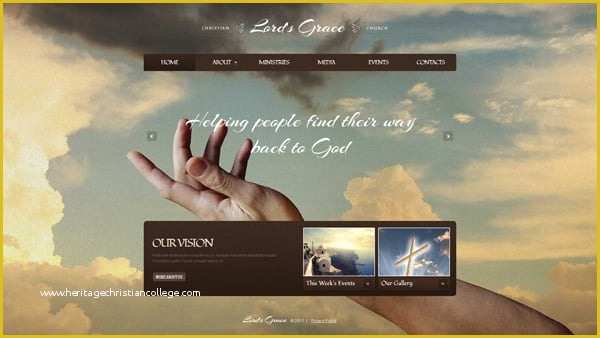 Free Christian Website Templates Of How to Build A Church Website From A Template