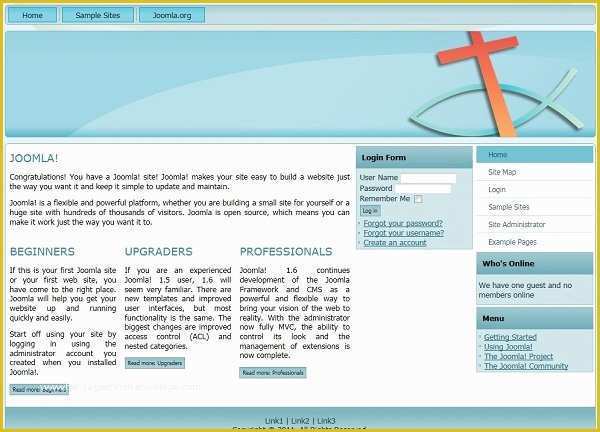 Free Christian Website Templates Of theme Joomla 2 5 Templates Joomla 1 7 Templates Free