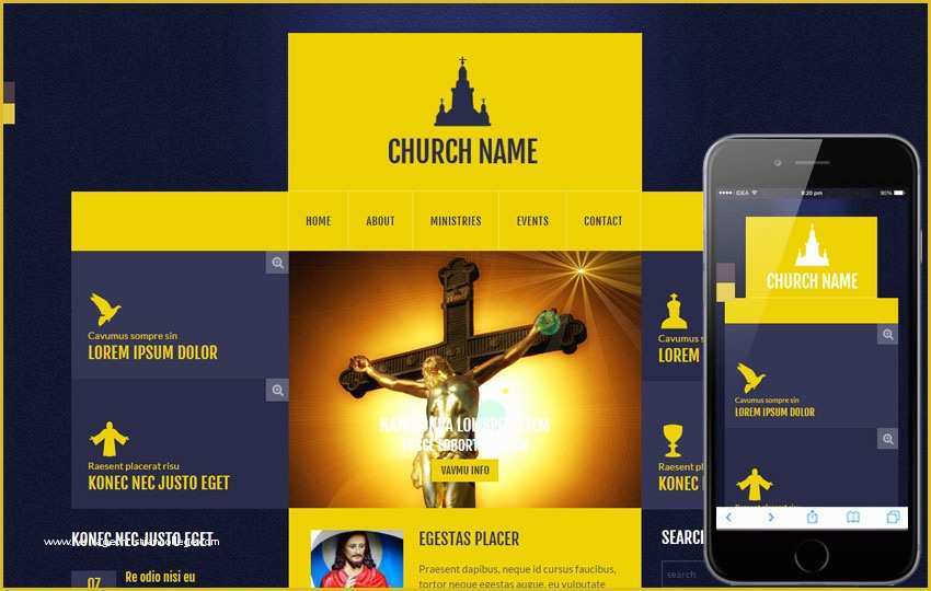 Free Christian Website Templates Of Website Archives Templatesp