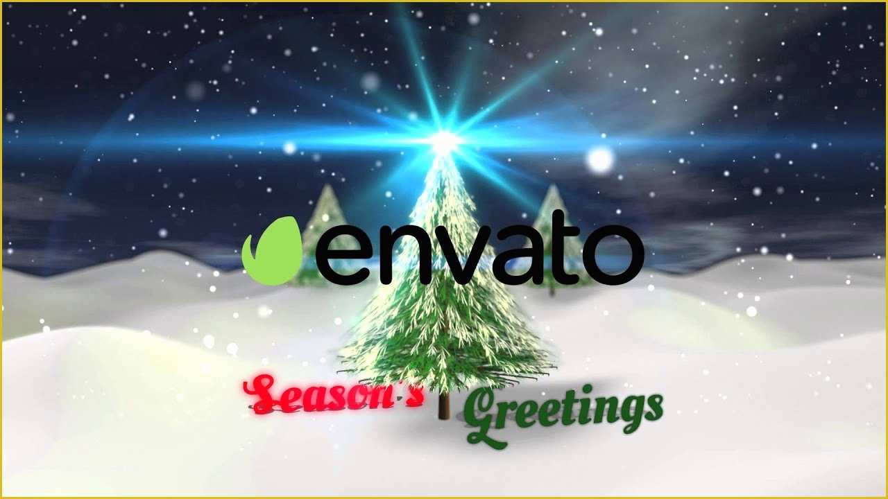 Free Christmas after Effects Templates Of after Effects Template Free Christmas Template Motion