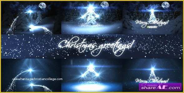 Free Christmas after Effects Templates Of Christmas Greetings V6 after Effects Project Videohive