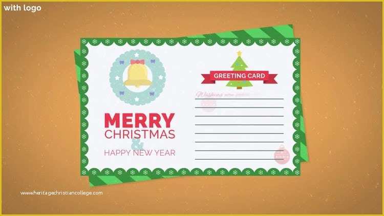 Free Christmas after Effects Templates Of Free Christmas Card after Effects Templates