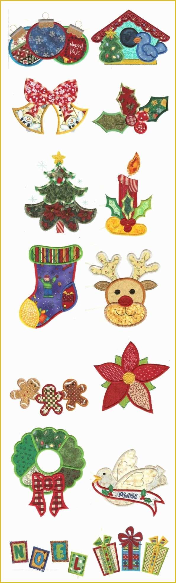 Free Christmas Applique Templates Of 1000 Ideas About Machine Embroidery Quilts On Pinterest