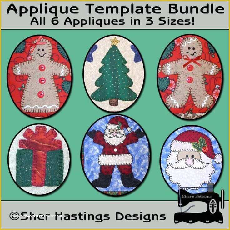Free Christmas Applique Templates Of 17 Best Images About Appliques On Pinterest