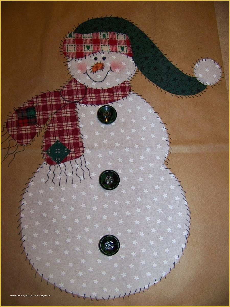 Free Christmas Applique Templates Of Applique Patterns Snowman Angel and Christmas Tree Pdf