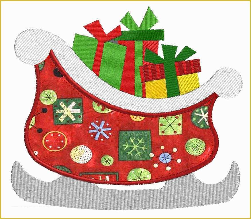 Free Christmas Applique Templates Of Christmas Applique Machine Embroidery Designs