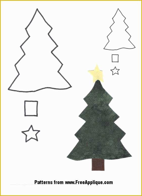 Free Christmas Applique Templates Of Christmas Printable Gallery Category Page 14