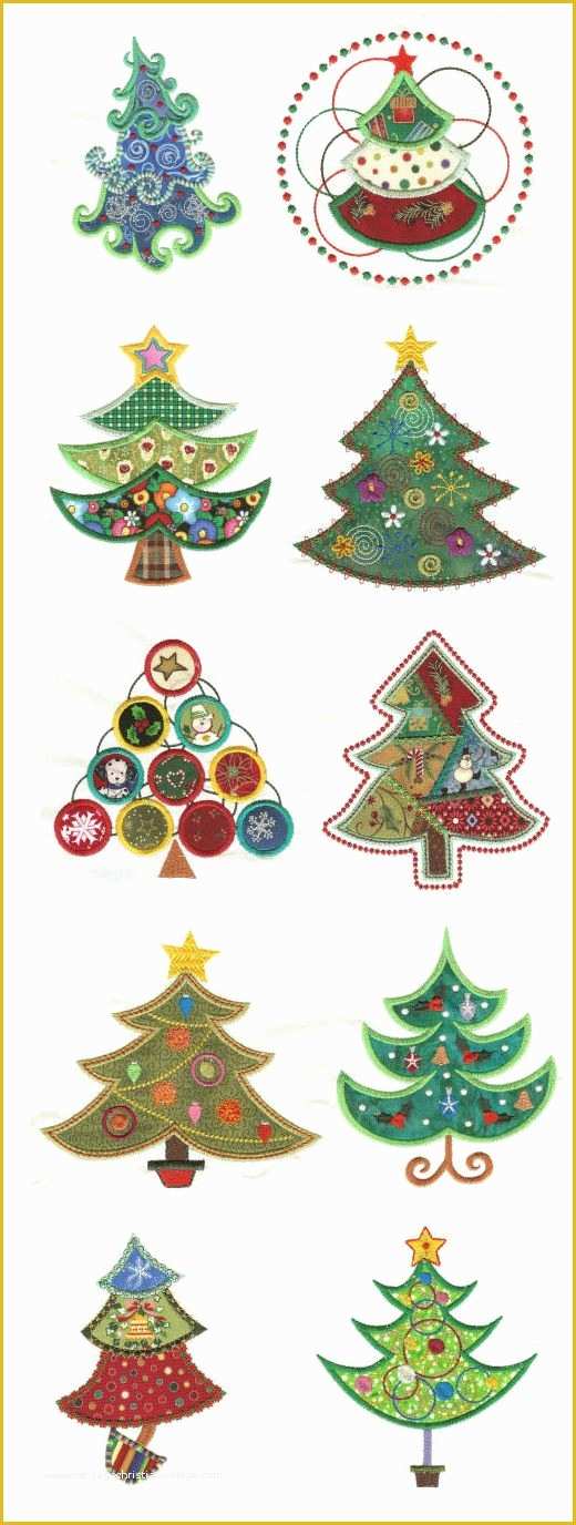 Free Christmas Applique Templates Of Embroidery Free Machine Embroidery Designs