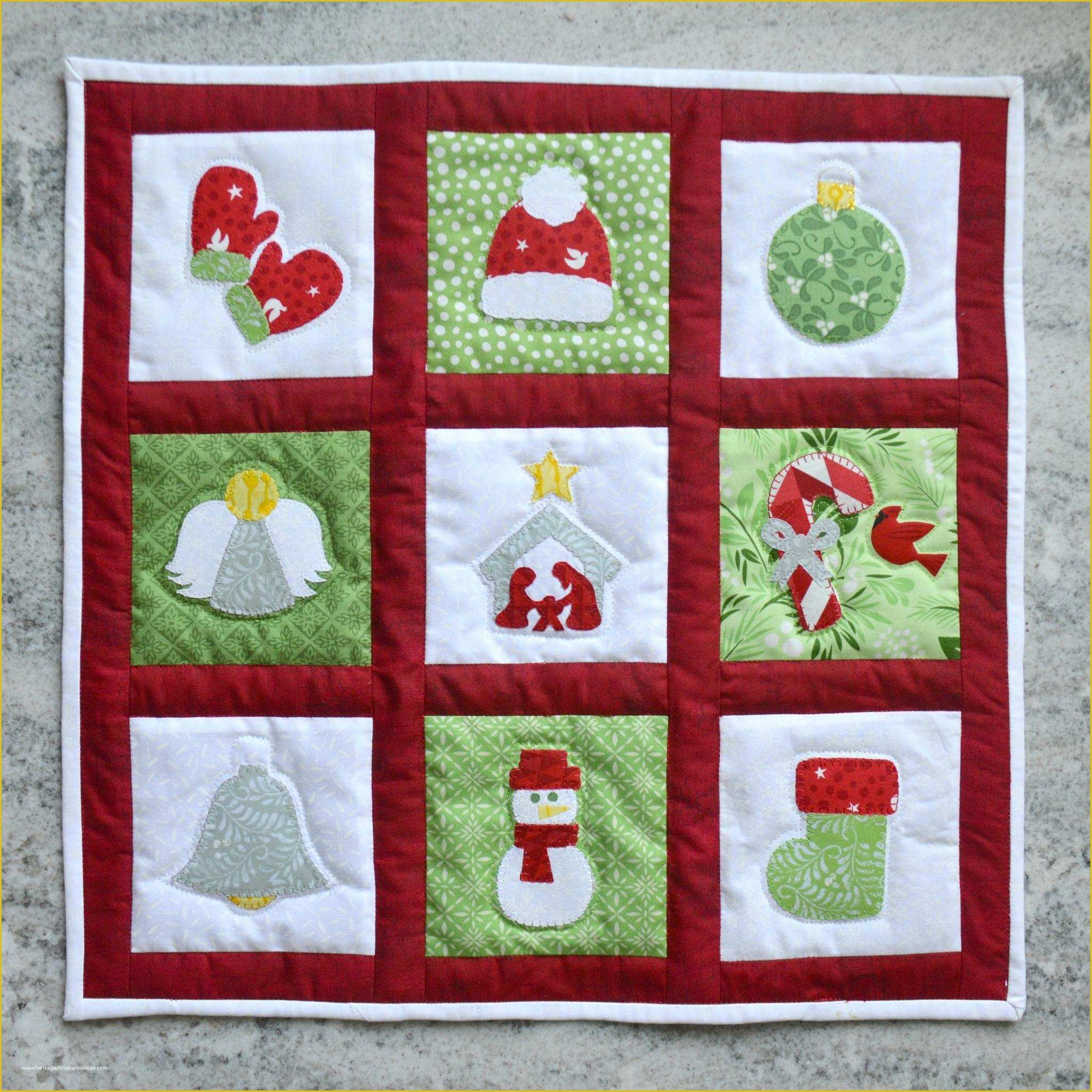 Free Christmas Applique Templates Of Quilt Pattern Christmas and Winter Applique Gift Ideas