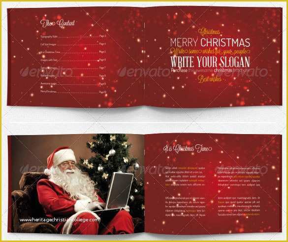 Free Christmas Brochure Templates Of 31 Christmas Brochures Templates – Free Psd Eps Ai