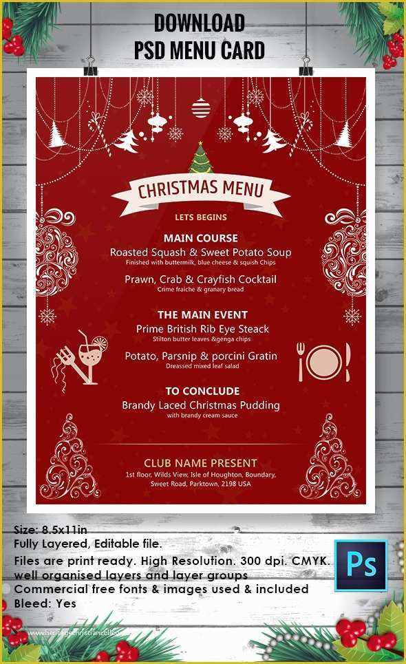 Free Christmas Brochure Templates Of 60 Christmas Flyer Templates Free Psd Ai Illustrator