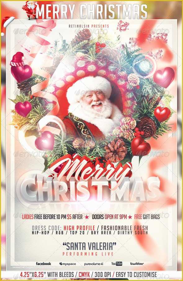 Free Christmas Brochure Templates Of Best Christmas Flyer Templates for 2012 56pixels