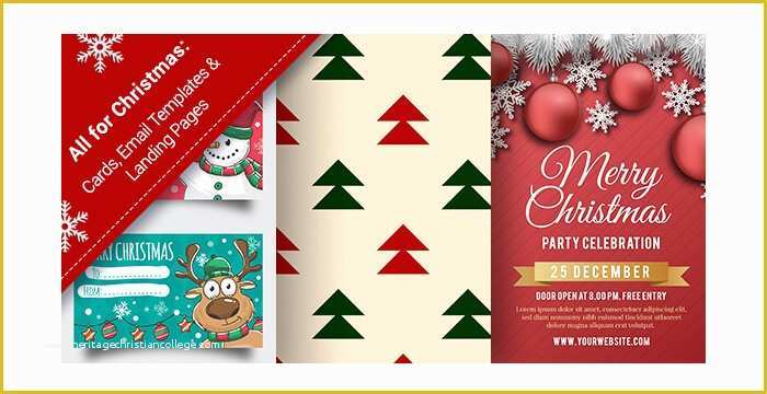 Free Christmas Card Templates for Email Of Alice Parker