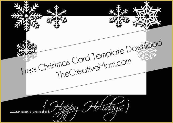 Free Christmas Card Templates for Email Of Christmas Card Templates Free Download the Creative Mom