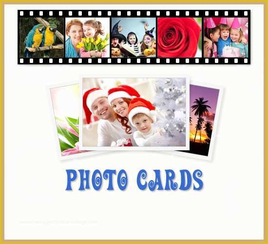 Free Christmas Card Templates with Picture Insert Of Create Card Line Holiday Cards Custom