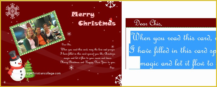 Free Christmas Card Templates with Picture Insert Of Easy to Use Christmas Card Maker and Editor