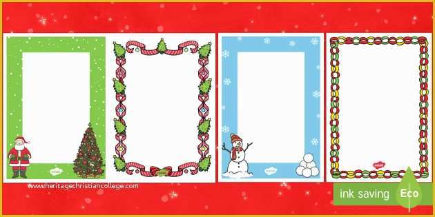 Free Christmas Card Templates with Picture Insert Of Editable A5 Christmas Card Insert Template Christmas
