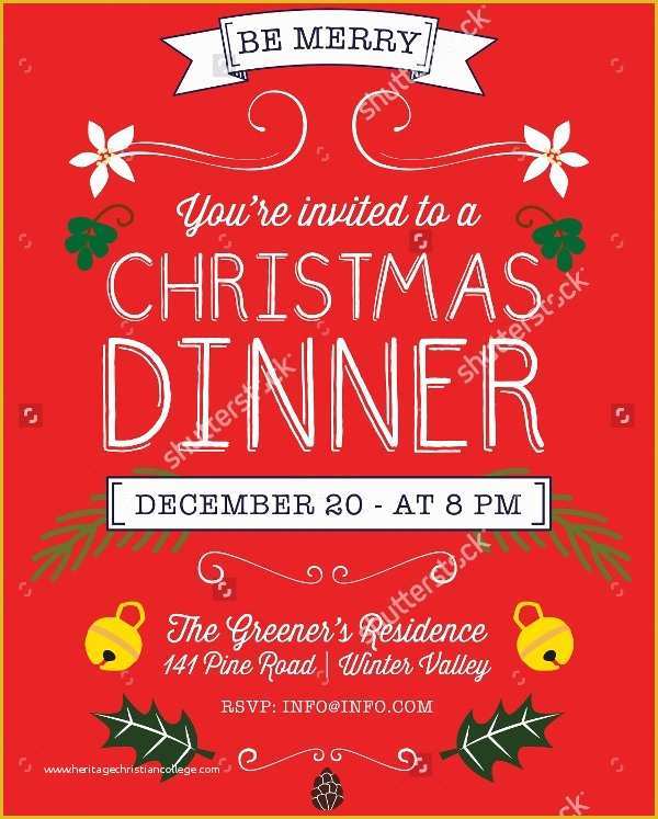 Free Christmas Flyer Design Templates Of 30 Christmas Flyer Templates Psd Vector format