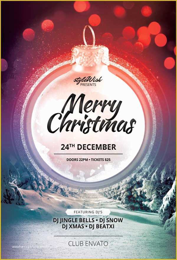 Free Christmas Flyer Design Templates Of 47 Free Flyer Templates