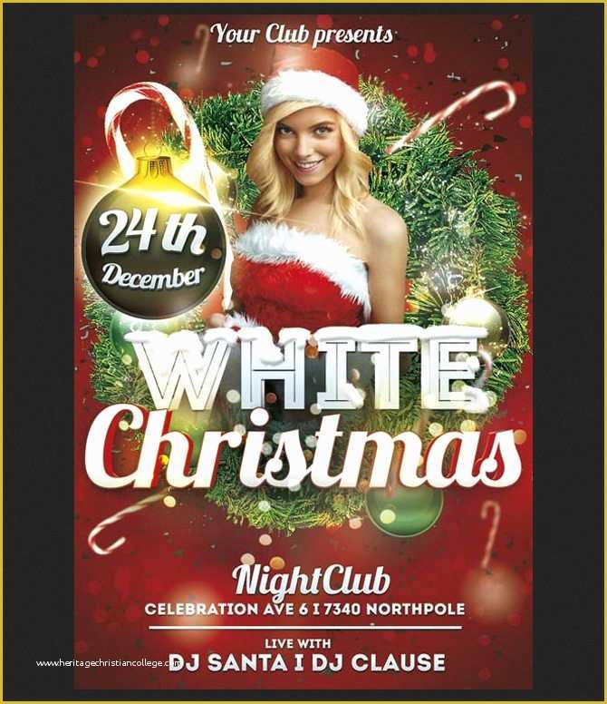 Free Christmas Flyer Templates Psd Of Best Free Christmas and New Year Psd Flyers to Promote