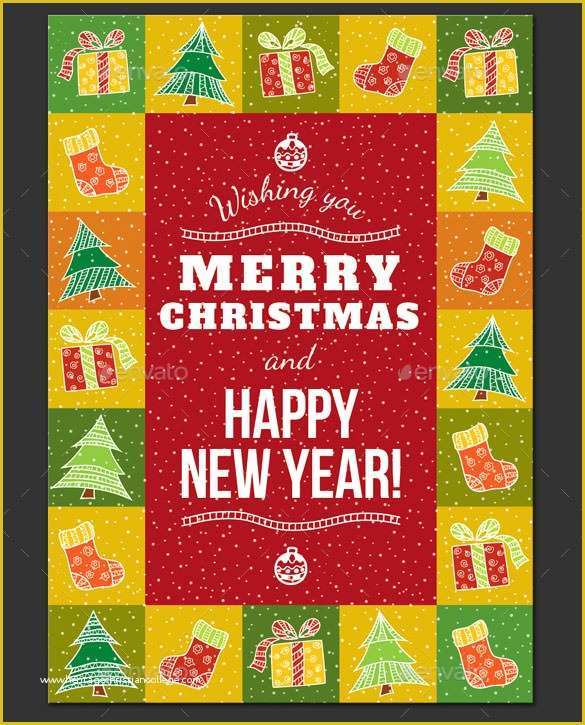 Free Christmas Greeting Card Templates Of 120 Christmas Greeting Card Templates Free Psd Eps Ai