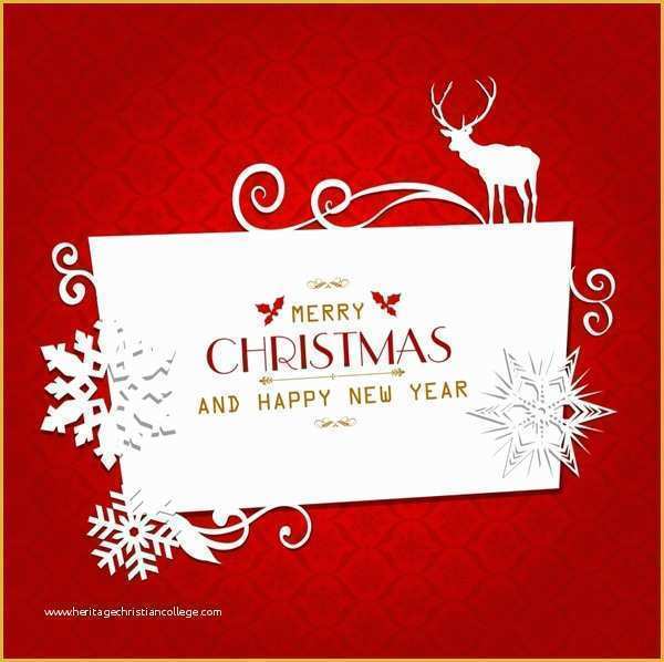 Free Christmas Greeting Card Templates Of 2016 Free Christmas Greeting Card Template Free Vector