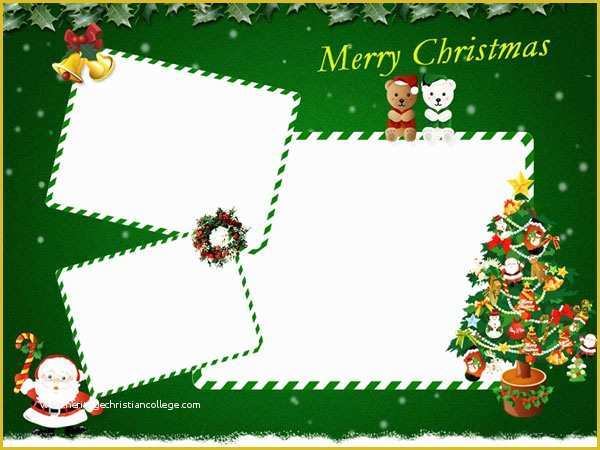 Free Christmas Greeting Card Templates Of A Variety Of Free Christmas Card Templates for You to Diy
