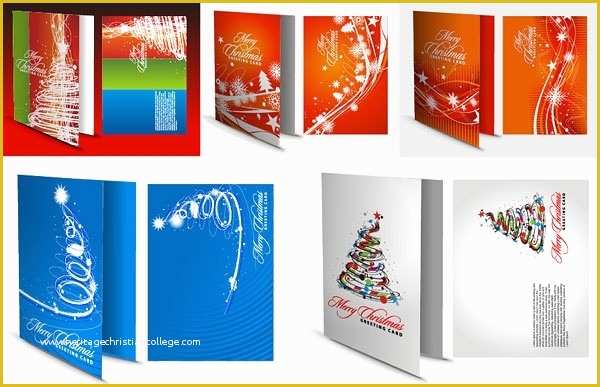 Free Christmas Greeting Card Templates Of Christmas Free Vector 6 903 Free Vector for