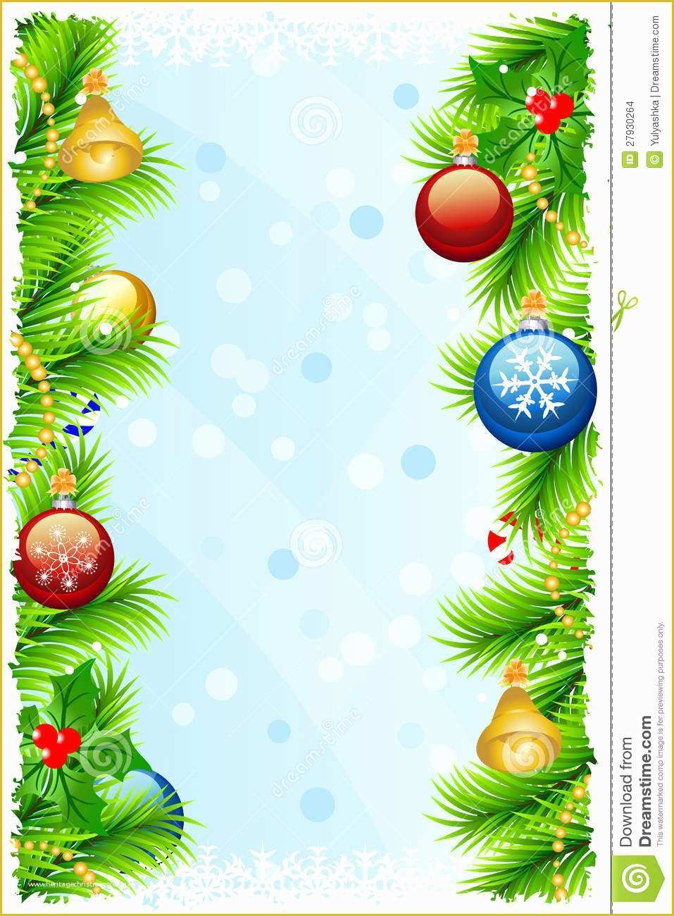 Free Christmas Greeting Card Templates Of Template Christmas Greeting Card Stock Vector Image