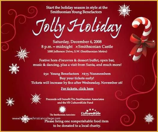 Free Christmas Invitation Templates Of Holiday Invitation Templates