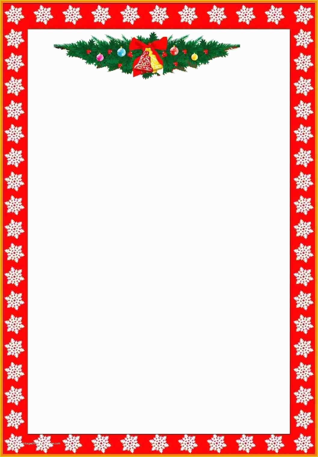 Free Christmas Letter Templates Microsoft Word Of 9 Christmas Letterhead Templates Word